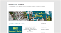 Desktop Screenshot of eastlakeview.org