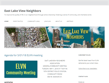 Tablet Screenshot of eastlakeview.org